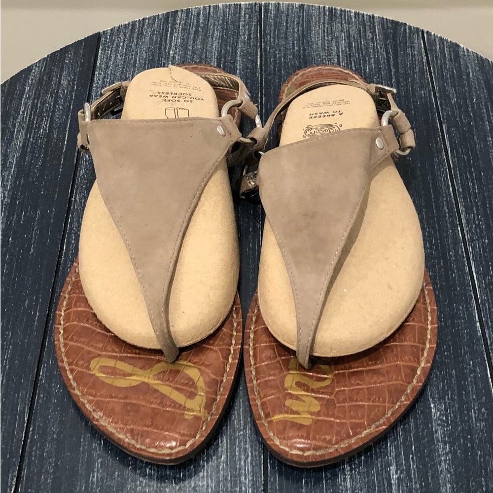 Sam Edelman Suede Sandals - Picture 2 of 6